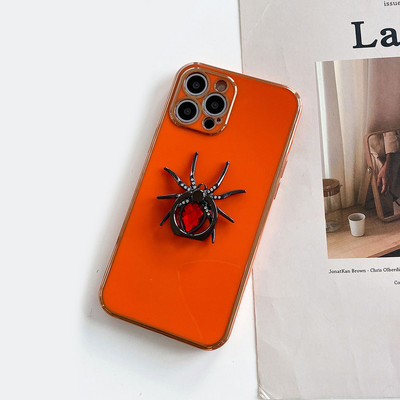 Husă de telefon de lux galvanizată Spider Ring pentru iphone 13 12 Pro MAX 11 Pro Max XS XR X SE 7 8 plus Suport pentru telefon Husă cu prindere inel