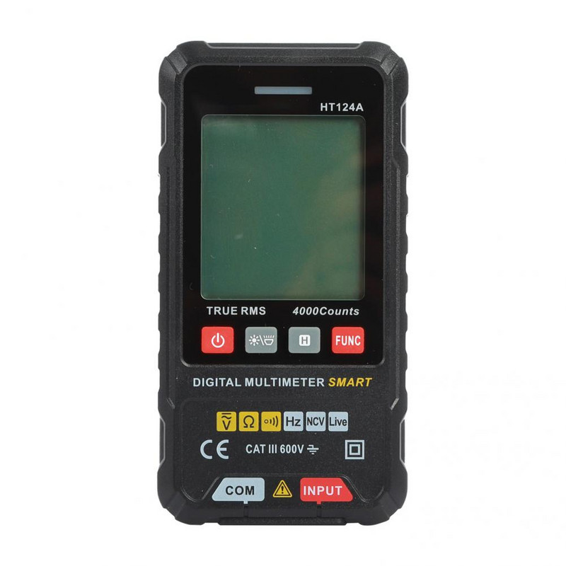 Prijenosni multimetar Auto Range Black Jednostavan za rukovanje Profesionalni univerzalni multimetar za ispitivanje otpora