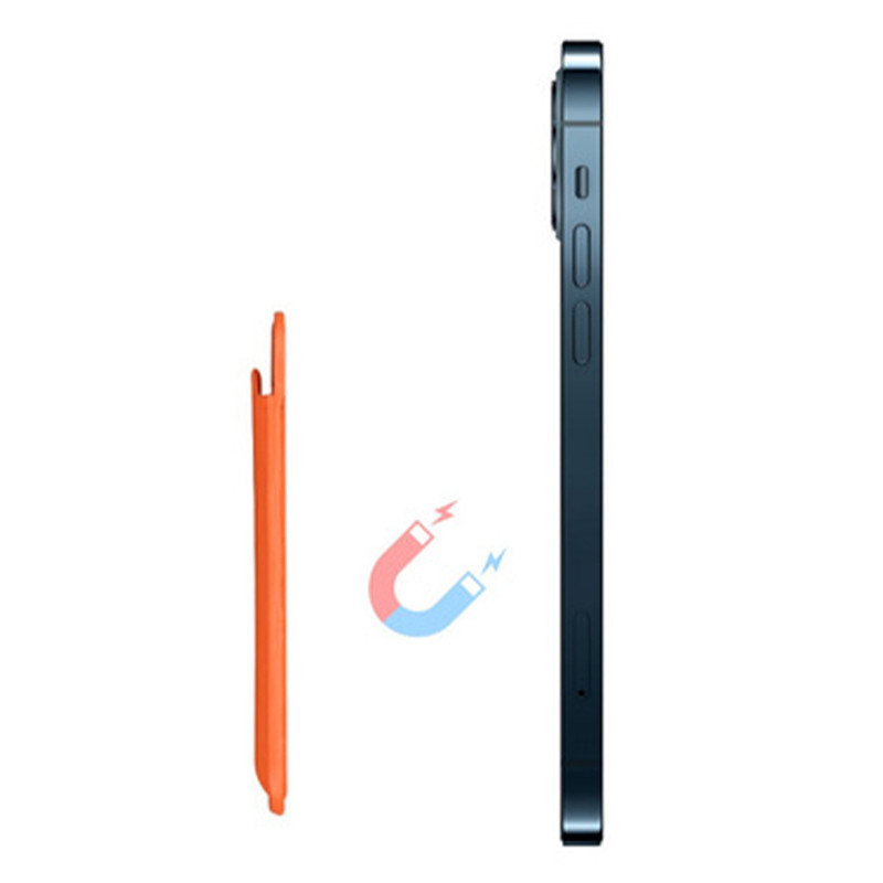 S logotipom za Apple Magsafe kožni novčanik, magnetska torbica, držač ID kartice za iPhone 13 14 12 Pro Max, stražnja torbica, kreditna kartica PLUS