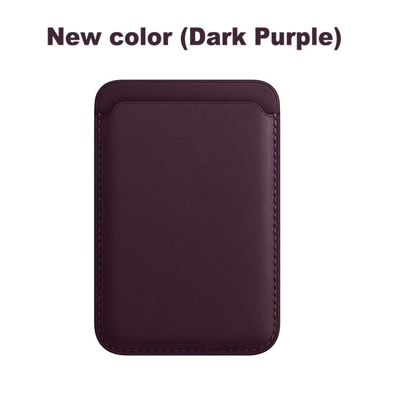 S logotipom za Apple Magsafe kožni novčanik, magnetska torbica, držač ID kartice za iPhone 13 14 12 Pro Max, stražnja torbica, kreditna kartica PLUS