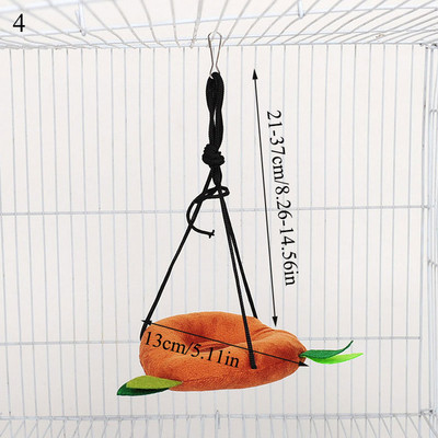 Hamster drăguț din bumbac de pluș Hamac pentru șobolani, rozătoare, animale mici, cobai, dihor, cuiburi cu două straturi, accesorii pentru animale de companie