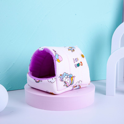 Kućica za hrčke, mini kavez, viseća mreža za tvorove za glodavce, velika košara za viseće mreže za zamorce, kavez za hrčke, krevet za zečeve, dodaci za hrčke