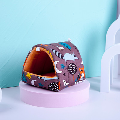 Kućica za hrčke, mini kavez, viseća mreža za tvorove za glodavce, velika košara za viseće mreže za zamorce, kavez za hrčke, krevet za zečeve, dodaci za hrčke