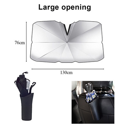 Vjetrobransko staklo automobila Tip kišobrana Suncobran za prozor automobila Ljeto Zaštita od sunca Toplinska izolacijska tkanina za prednje sjenilo automobila