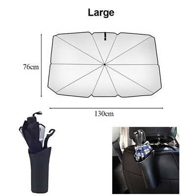 Vjetrobransko staklo automobila Tip kišobrana Suncobran za prozor automobila Ljeto Zaštita od sunca Toplinska izolacijska tkanina za prednje sjenilo automobila