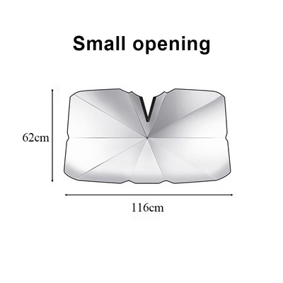 Vjetrobransko staklo automobila Tip kišobrana Suncobran za prozor automobila Ljeto Zaštita od sunca Toplinska izolacijska tkanina za prednje sjenilo automobila