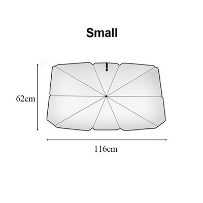 Vjetrobransko staklo automobila Tip kišobrana Suncobran za prozor automobila Ljeto Zaštita od sunca Toplinska izolacijska tkanina za prednje sjenilo automobila