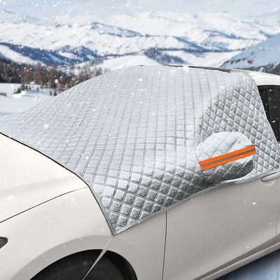 Esiklaasi kate Auto lumekate Auto esiklaasi kate lumekaitse Jää blokeeritud esiakna kaitse välimine autotarvikud