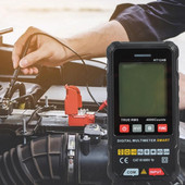 HT124B digitalni multimetar s pozadinskim osvjetljenjem zaslona, vrlo precizan svestrani DC/AC 600V multimetar s automatskim rasponom za automobilsku primjenu u kućanstvu