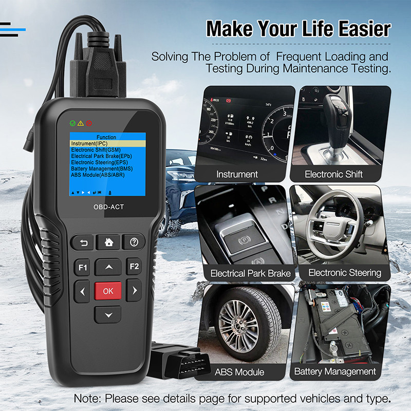Autó OBD2 aktiválási diagnosztikai teszteszköz Autóipari IPC GSM EPB EPB EPS BMS ABS/ABR rendszerteszt Benz BMW Audi VW Landrover Fordhoz