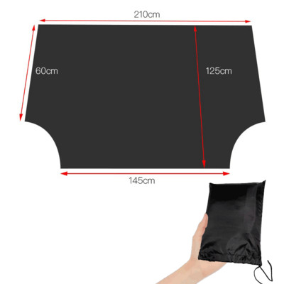 Poklopac za prednje vjetrobransko staklo automobila Magnetna navlaka za suncobran za automobile Zaštitna navlaka za zaštitu od snijega za vjetrobransko staklo automobila