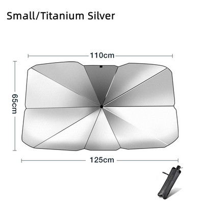 Vjetrobransko staklo automobila Vrsta kišobrana Suncobran za prozor automobila Ljeto Zaštita od sunca Toplinska izolacijska tkanina za prednje sjenilo automobila