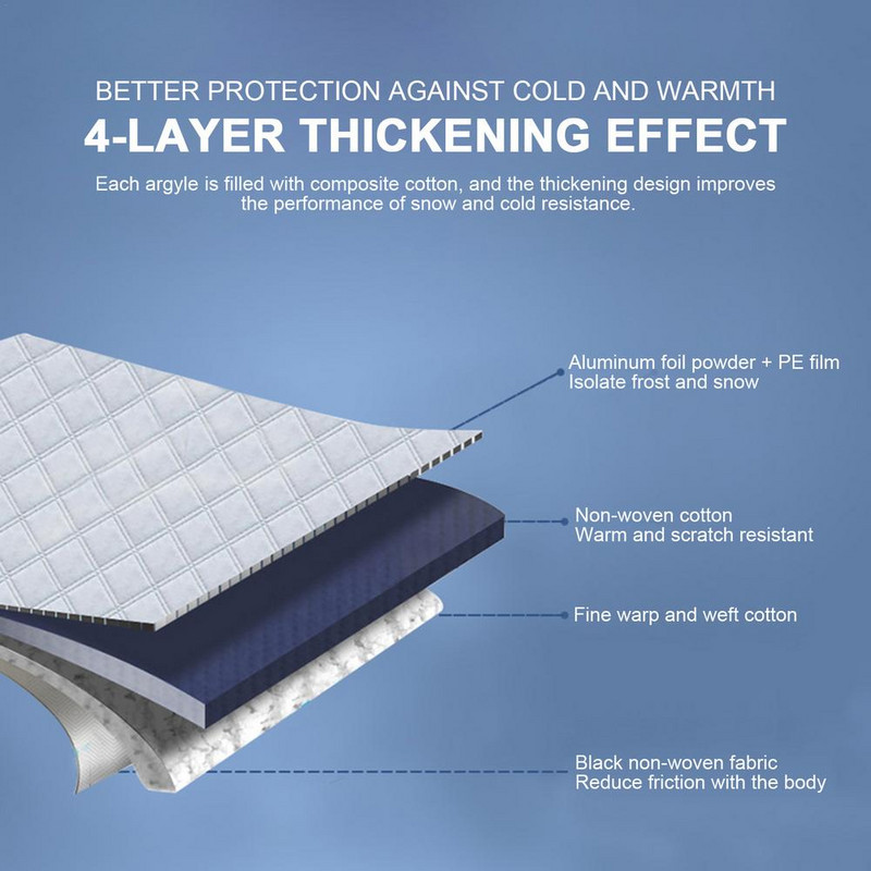 Univerzalni automobilski snježni pokrivač Zimski vjetrobran Vanjski suncobran Vodootporan protiv leda Štitnik za automobile Vanjski pokrivač