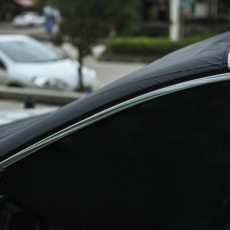 Mágneses autó első szélvédő hó jégpajzs burkolat Autos szélvédő napernyő fagyálló páramentes univerzális autós napvédő