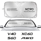 Automašīnu vējstiklu saulessargu pārsegs Auto piederumi priekš Volvo XC90 XC60 C30 T6 S60 C70 XC40 V40 XC70 V70 V60 V50 S80 S40 AWD V90 S90