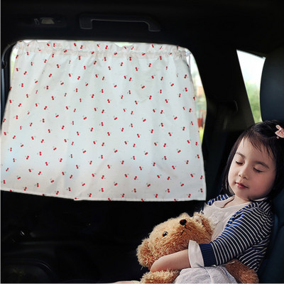 Tapadókorongos függöny az autó ablakában napernyő huzat Rajzfilm Univerzális oldalablak napernyő UV védelem Kid Baby Children