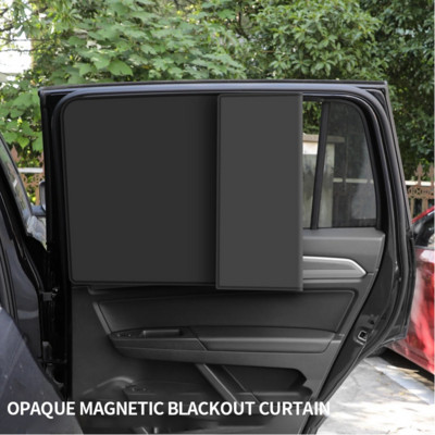 Μαγνητική αντηλιακή σκιά αυτοκινήτου Προστασία από υπεριώδη ακτινοβολία Κουρτίνα αυτοκινήτου Παράθυρο ηλίου αυτοκινήτου Πλαϊνό παράθυρο με δίχτυ αντηλιακή αλεξήλιο Καλοκαιρινή προστατευτική ταινία παραθύρου