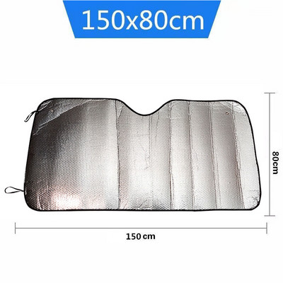 Parasolar fereastră față mașinii Protecție UV Umbrelă retractabilă Protector de soare Parbriz Capac pentru vizor Perdele automate Accesorii pentru parasolar