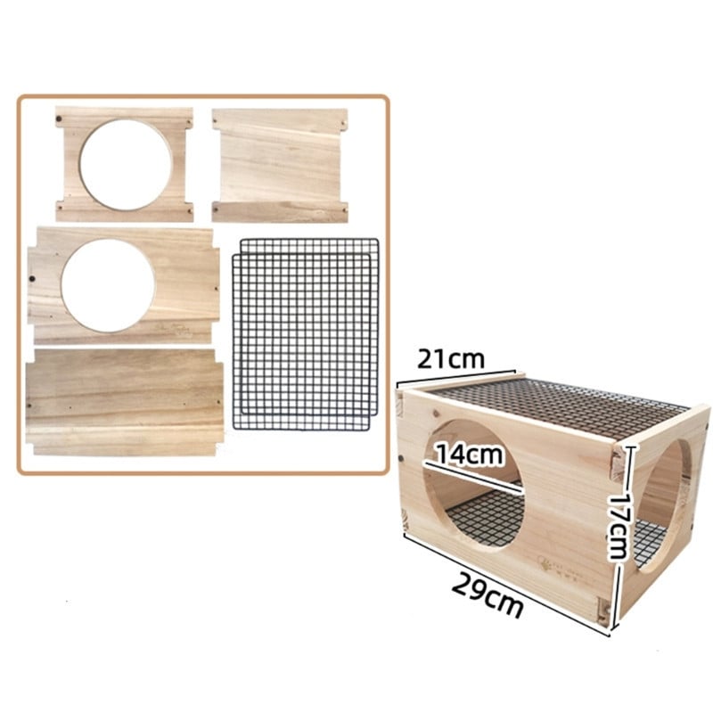 Skrovište za hrčke Kuća Skrovište za kućne ljubimce Kuća Kuće za male životinje Kuća Staništa