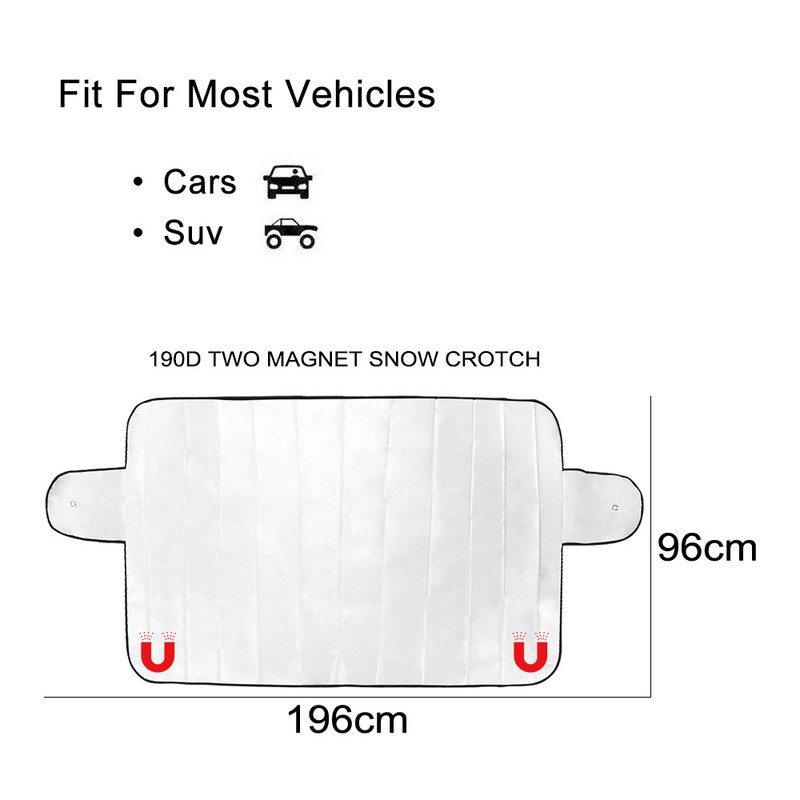 Suncobran za vjetrobransko staklo Poklopac za zaštitu od sunca za prednji prozor Za Jeep Kia Lifan JAC Lancia Lexus Land Rover Dodaci