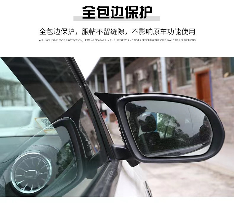 Anglies pluošto automobilio šoninio galinio vaizdo veidrodžio dangtis, skirtas Mercedes-Benz W205 W213 X253 CE GLC GLA GLB klasė