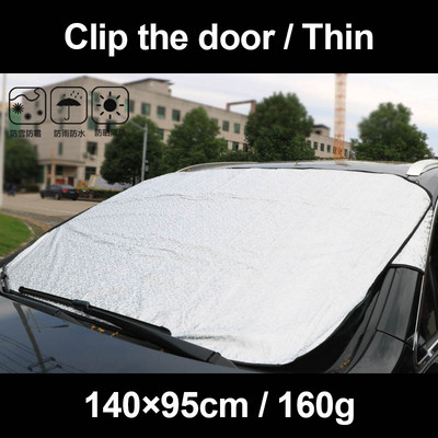 Zaštita od sunca za automobil Polupokrov Odjeća za automobil Prednje staklo Zaštita od sunca Toplinski štit Zadebljani štitnik za snijeg Snježni pokrivač