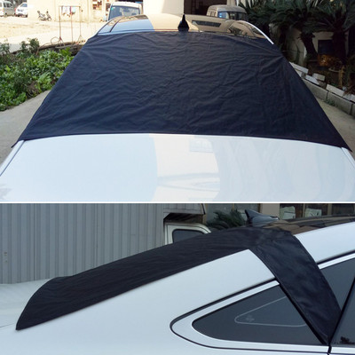 Car Front Rear Windscreen Cover Windshield Sunshades Universal Automobile Magnetic Sunshade Snow Shield Cover Winter Visor Cover