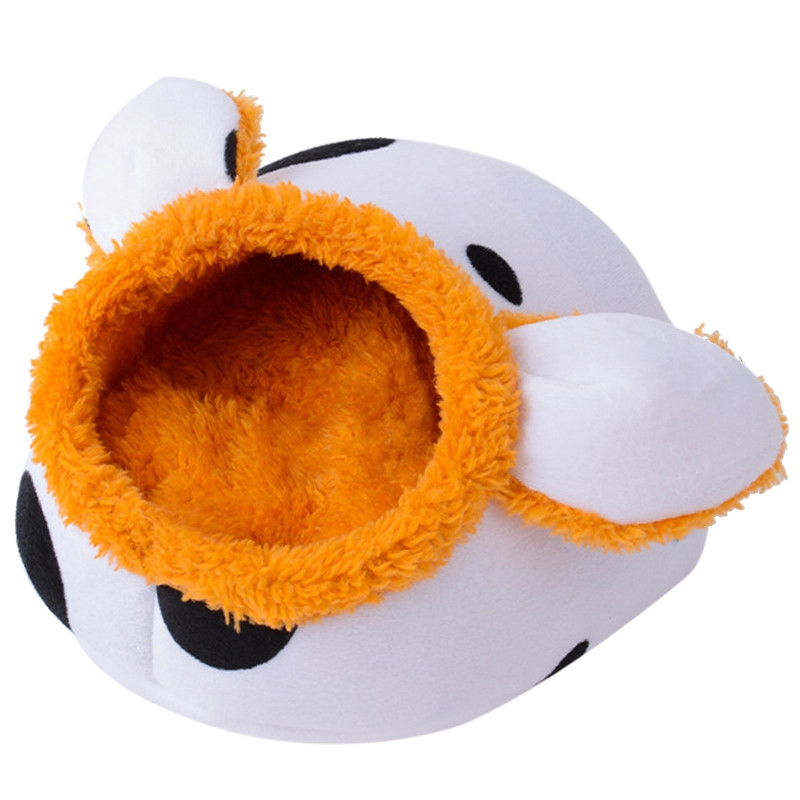 Kućica za hrčke Slatki krevet Zimsko toplo plišano gnijezdo Mali kućni ljubimac Skrivalo za vjevericu Jež Činčila Zec