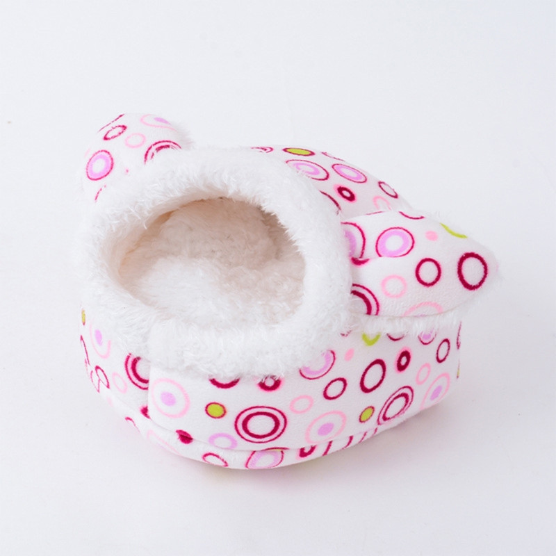 Kućica za hrčke Slatki krevet Zimsko toplo plišano gnijezdo Mali kućni ljubimac Skrivalo za vjevericu Jež Činčila Zec