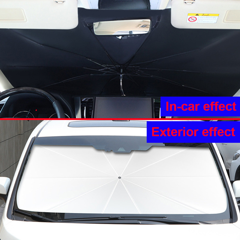 145cm 140cm 123cm Sklopivo vjetrobransko staklo automobila Suncobran Suncobran Auto UV pokrivalo Suncobran Toplinska izolacija Prednji prozor Unutrašnjost