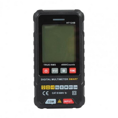 Praktični DC/AC 600V multimetar s automatskim rasponom Svestrani multimetar 4000 brojača za kućanske električne uređaje