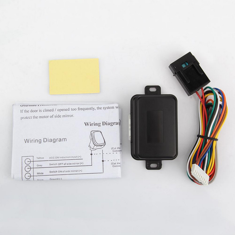 Автомобилна интелигентна автоматична система за сгъване на огледалото за кола Комплект за сгъване на огледалото за обратно виждане Модул Автомобилни аксесоари за самостоятелни
