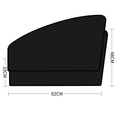 Магнитен сенник за кола UV защита Автомобилна завеса Сенник за прозорец на кола Мрежа на страничния прозорец Козирка за слънце Лятна защита Фолио за прозорци