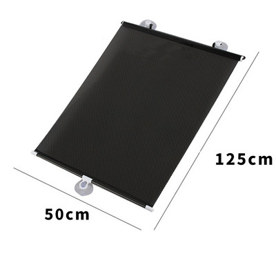 Parasolar mașină Perdele Geam lateral din spate Parbriz față/spate Blocaj solar Clipește Capac negru Venză Accesorii universale pentru mașini