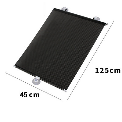 Parasolar mașină Perdele Geam lateral din spate Parbriz față/spate Blocaj solar Clipește Capac negru Venză Accesorii universale pentru mașini
