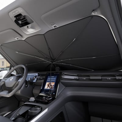 Umbrelă de soare pentru mașină Karcle Umbrelă de parbriz pentru mașină Geam din față automat Huse de soare pliabile Protector de umbrelă de soare pentru mașină Accesorii pentru mașină