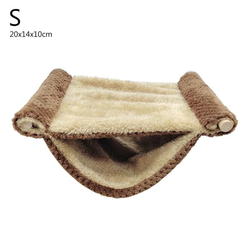 Gnijezdo za male životinje, plišani hrčak za ušuškavanje, topla viseća mreža, zimski krevet za male ljubimce