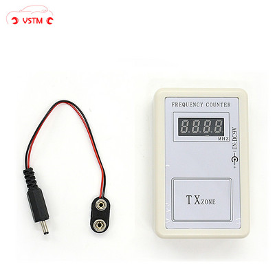 New Digital Frequency Counter Tester Indicator Detector Cymometer Remote Control Transmitter Wavemeter 250-450MHZ