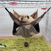 Viseća mreža za hrčka, dvoslojna, topla, topla vreća za spavanje, viseći kavez