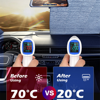 Сенници за предно стъкло на автомобил Сгъваем сенник за кола Анти-UV защита Сенник Прозорец Предна козирка Капак Завеса Автоаксесоари