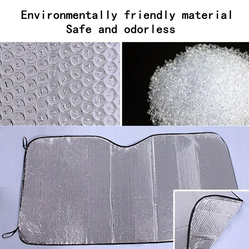 Autó szélvédő napernyők Összehajtható autós napernyő UV védelem napernyő ablak első napellenző burkolat függöny autó tartozékok