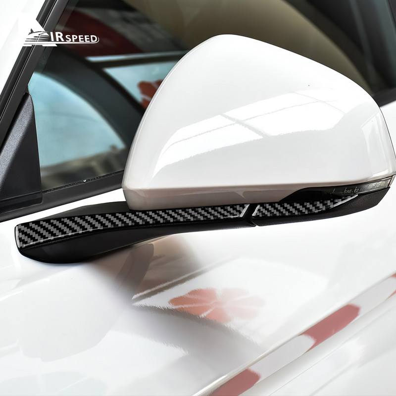 ZRAČNA BRZINA Naljepnica za Ford Mustang 2015-2022 Automobil od karbonskih vlakana Retrovizor Postolje Ukrasne ukrasne trake Dodaci
