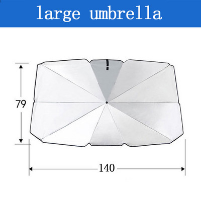 Vjetrobransko staklo AUTOMOBILA Sjenilo za sunce Štitnik za sunce Dodaci za prozore Suncobran Za zavjese Prednji štitnik za vozilo Zaštita interijera automobila