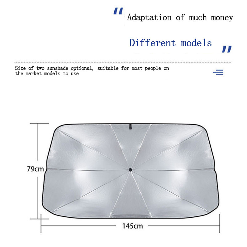 Vjetrobransko staklo AUTOMOBILA Sjenilo za sunce Štitnik za sunce Dodaci za prozore Suncobran Za zavjese Prednji štitnik za vozilo Zaštita interijera automobila