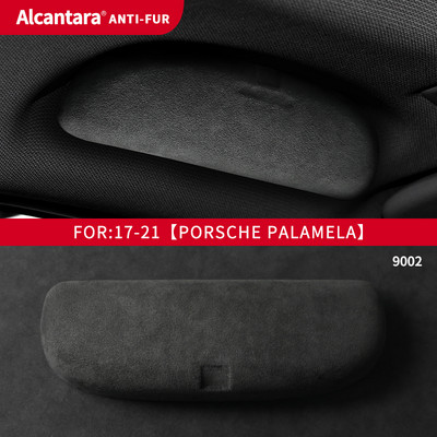 Alkalmas Porsche Palamela Alcantara velúr szemüvegtokhoz, Cayenne Macan speciális autós napszemüvegtartóhoz