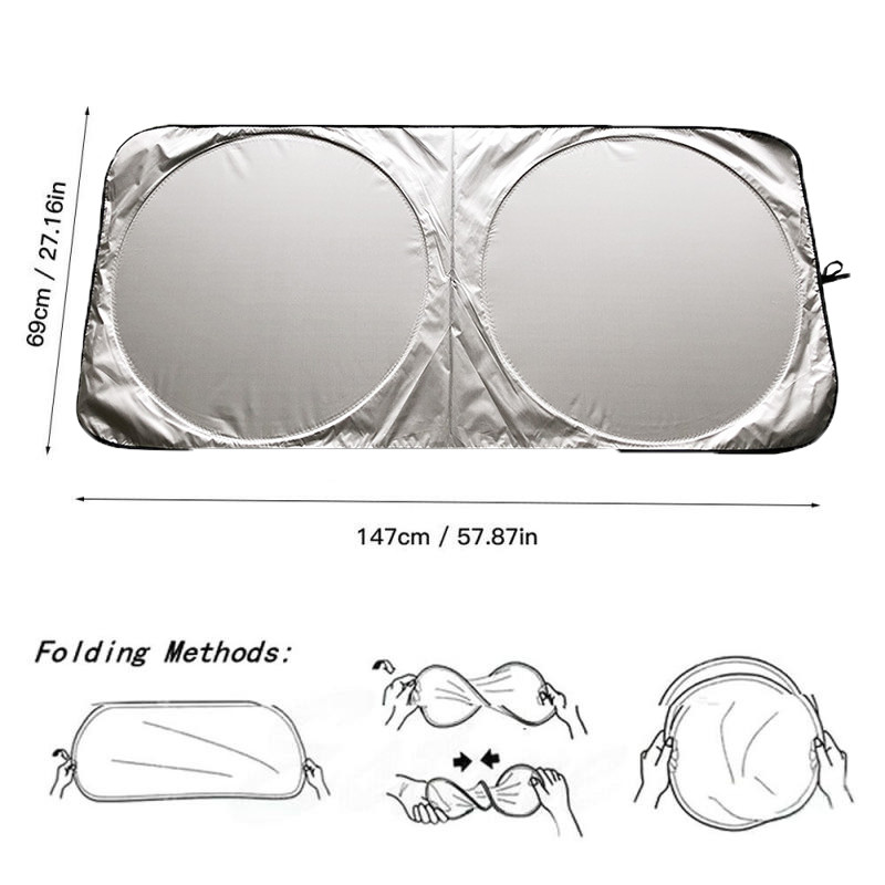 Automobilio priekinio galinio lango skydelis priekinio stiklo bloko dangtelis nuo saulės UV apsauga automobilio saulės skėčio plėvelė automobilio apsauga nuo saulės automobilio saulės apsauga