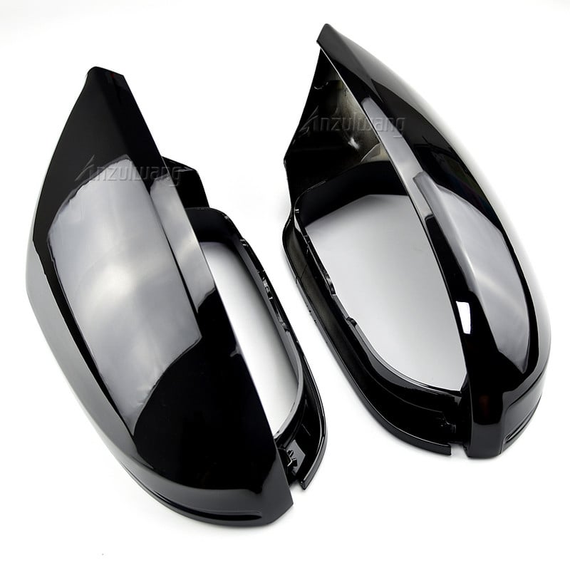 Svijetlo crna puna zamjena sa kopčama za vrata automobila, poklopci bočnih retrovizora, poklopac retrovizora za Audi A6 C7 S6 4G 2012-2018