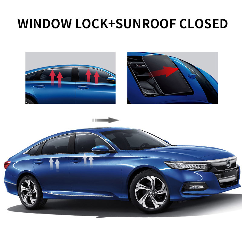 Automobilio lango automatinis uždarymas galinio vaizdo veidrodėlis galinio vaizdo veidrodėlis sulankstomas modernizavimo priedai, skirti 10-ajam Honda Accord 20182019 2020 m.