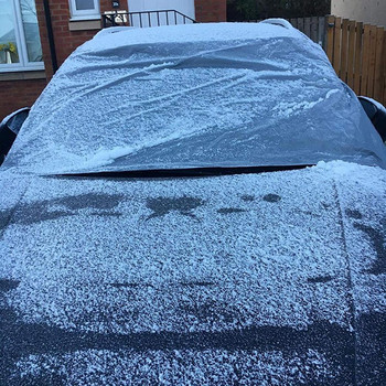 Χειμερινό κάλυμμα χιονιού μπροστινό παρμπρίζ αυτοκινήτου Παχύ αδιάβροχο σκίαστρο εξωτερικού χώρου Αντιπαγετικό προστατευτικό αυτοκινήτου Εξωτερικά αξεσουάρ αυτοκινήτου