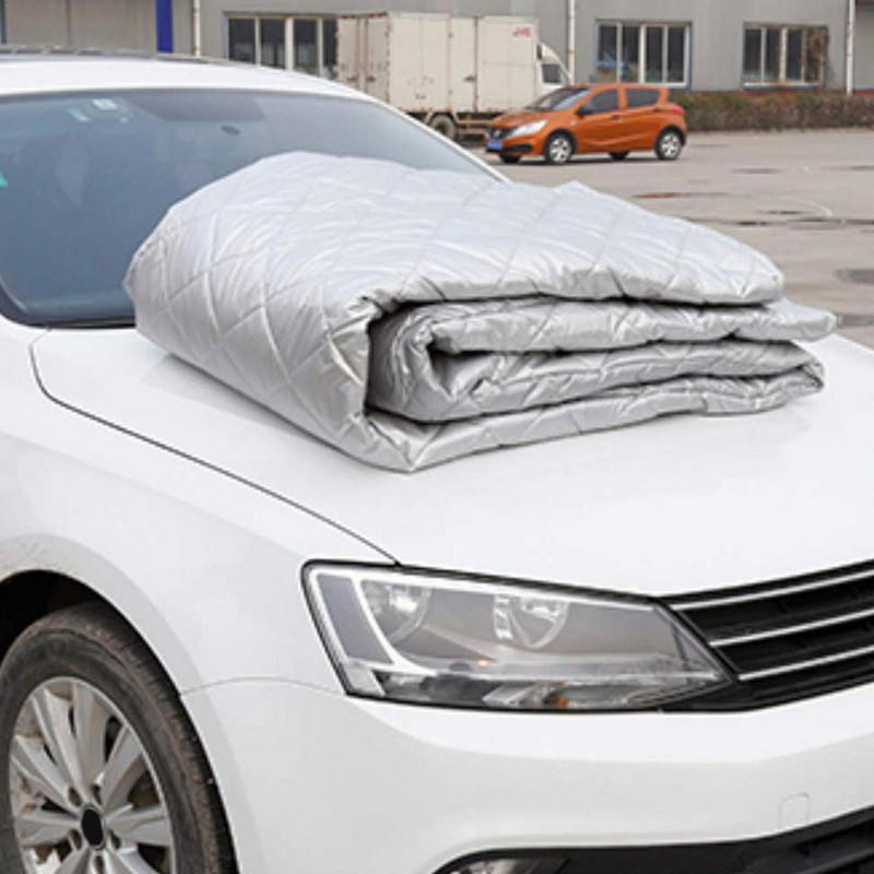 Parbriz față de iarnă pentru zăpadă Parasolar îngroșat și rezistent la apă Protecție împotriva înghețului pentru exterior Accesorii auto exterioare